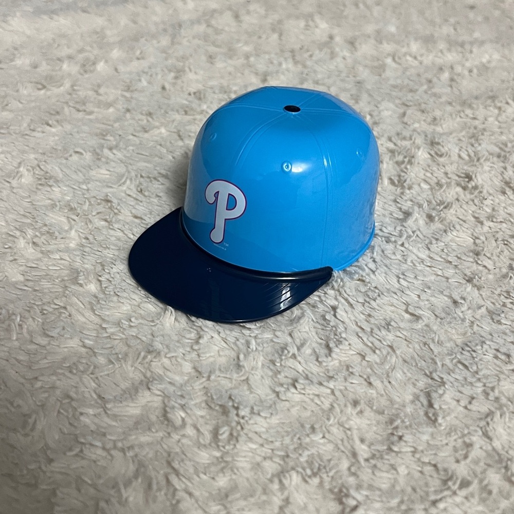 Blue and Navy Phillies Mini Ice Cream Cap